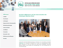 Tablet Screenshot of pathologie-muenchen.de